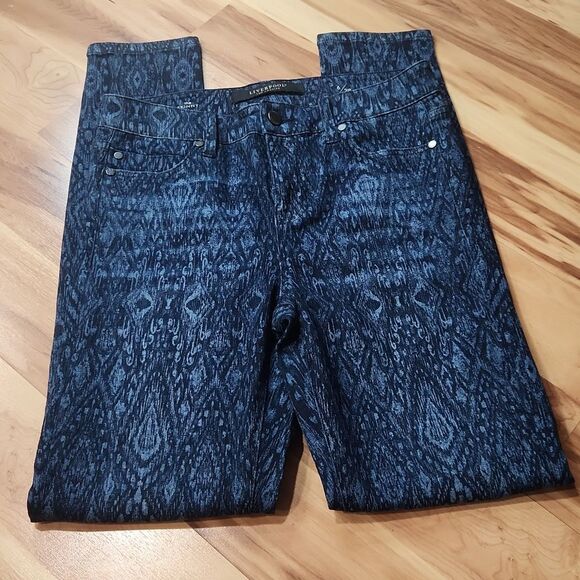 Liverpool Women's Patterned Skinny Jeans - SIZE 6 - Picture 1 of 11